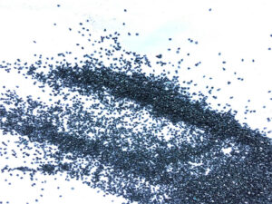 Roccia e pietre abrasive in carburo di silicio nero